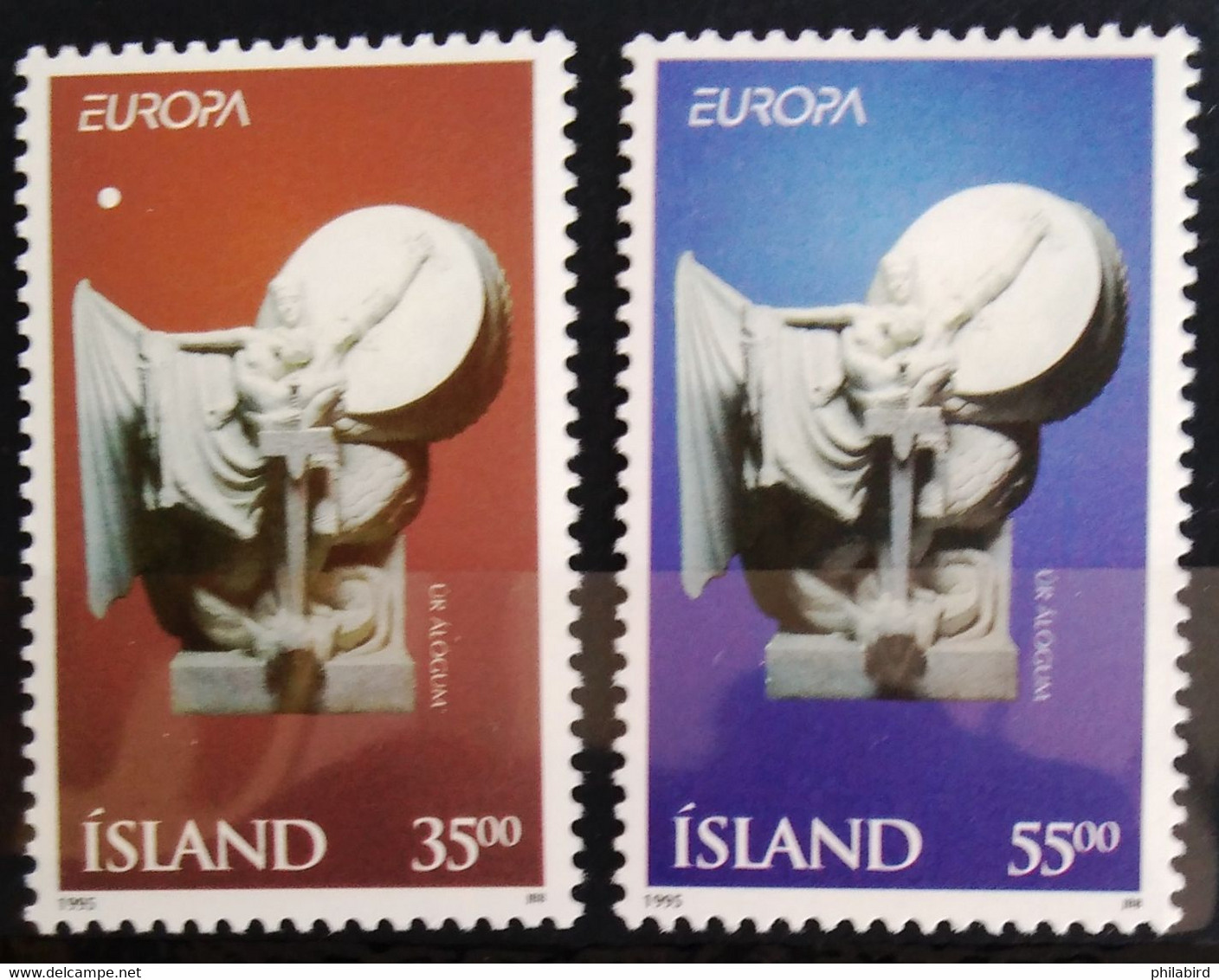 EUROPA 1995 - ISLANDE                       N° 777/778                       NEUF** - 1995