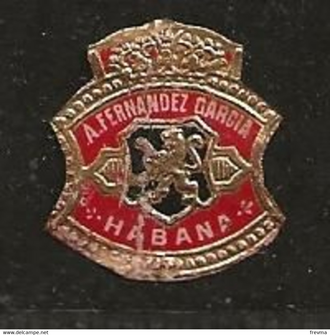 Medaillon Tabac Année 1900 A 1920 Habana - Autres & Non Classés