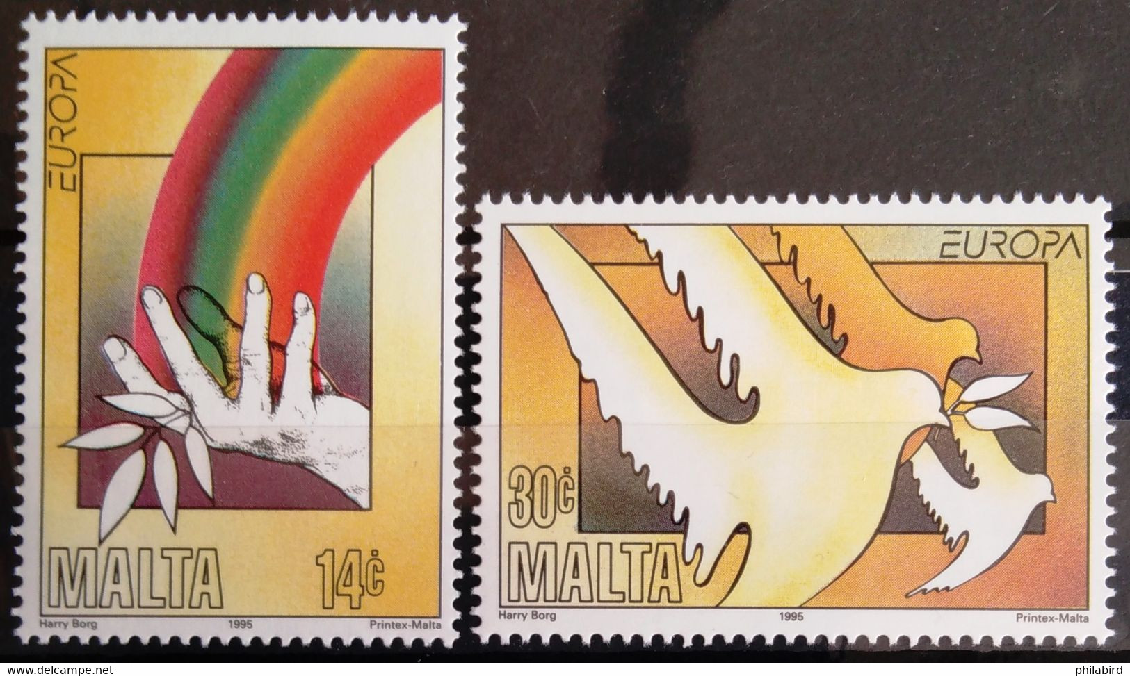 EUROPA 1995 - MALTE                       N° 929/930                       NEUF** - 1995