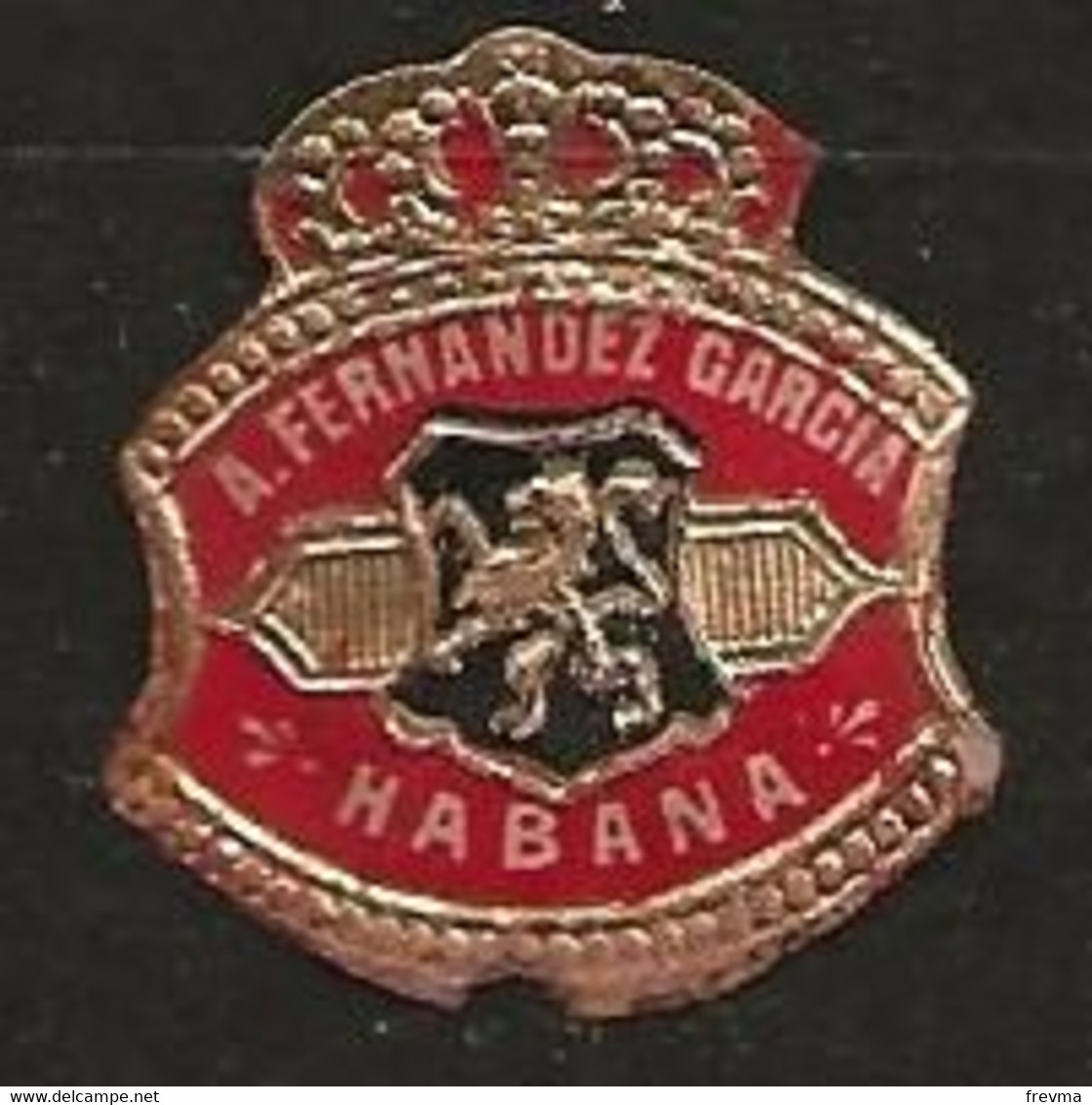 Medaillon Tabac Année 1900 A 1920 Habana - Autres & Non Classés
