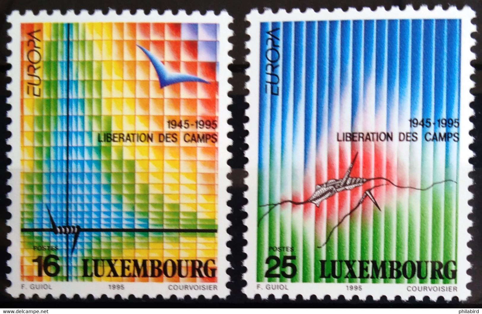 EUROPA 1995 - LUXEMBOURG                       N° 1318/1319                       NEUF** - 1995