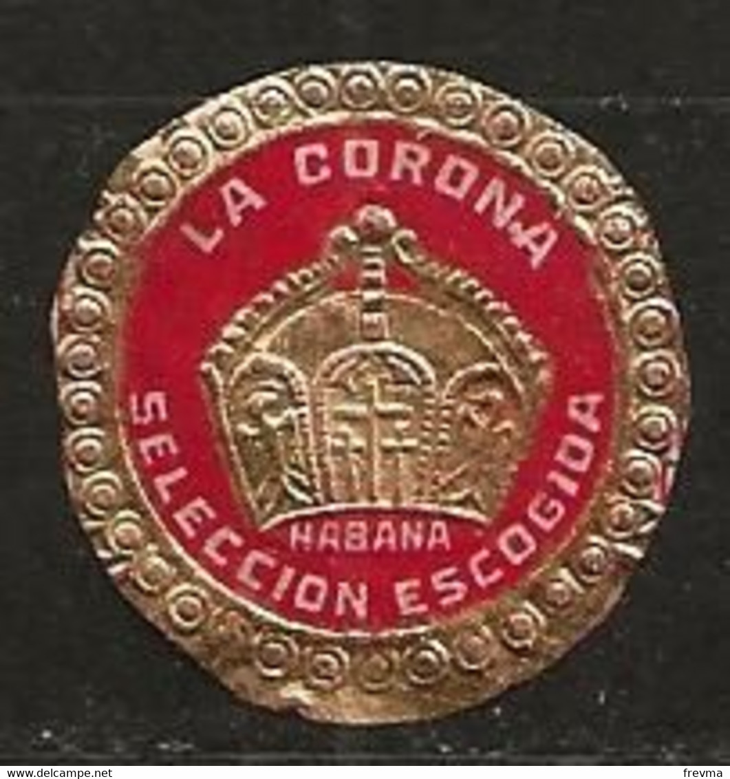 Medaillon Tabac Année 1900 A 1920 La Corona - Autres & Non Classés