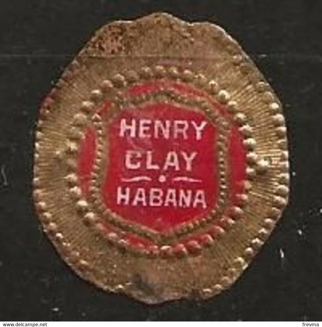 Medaillon Tabac Année 1900 A 1920 Henry Clay - Other & Unclassified