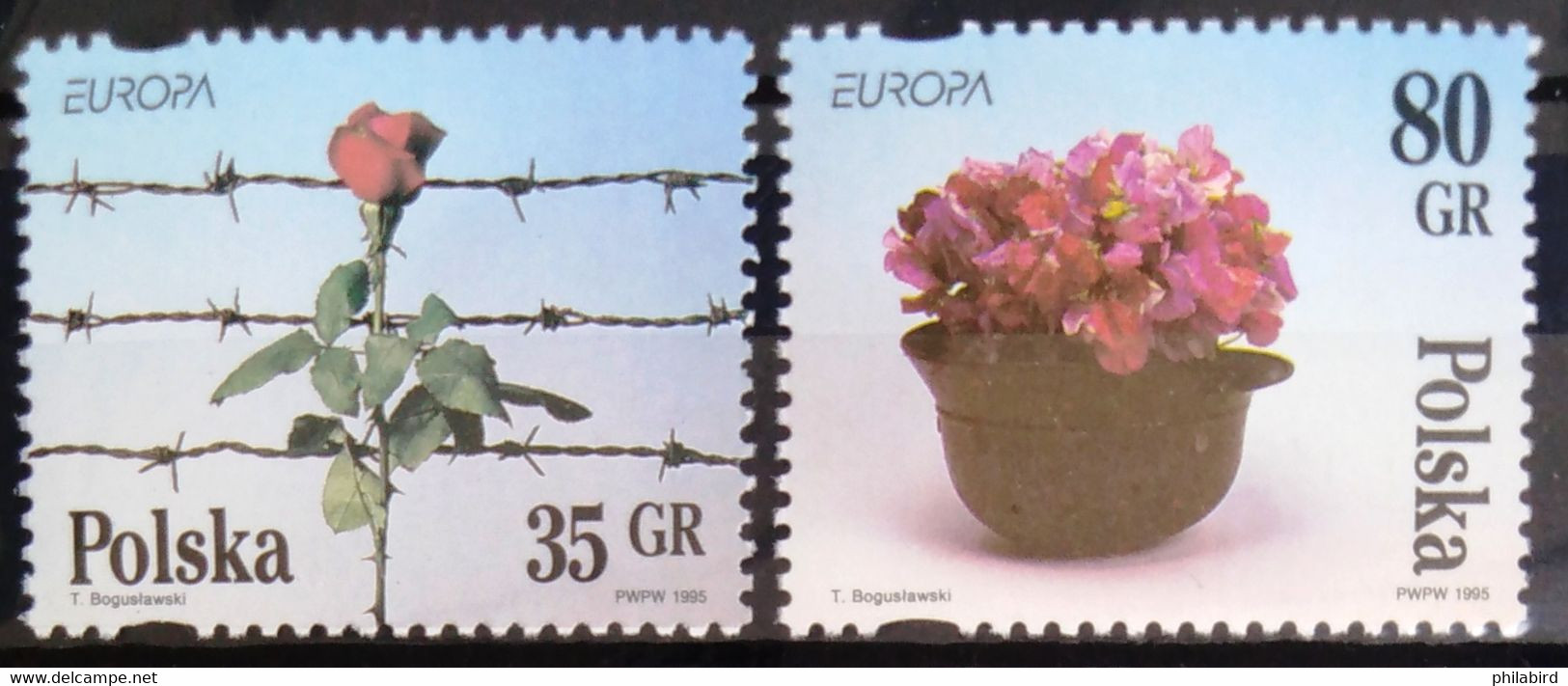 EUROPA 1995 - POLOGNE                       N° 3325/3326                       NEUF** - 1995