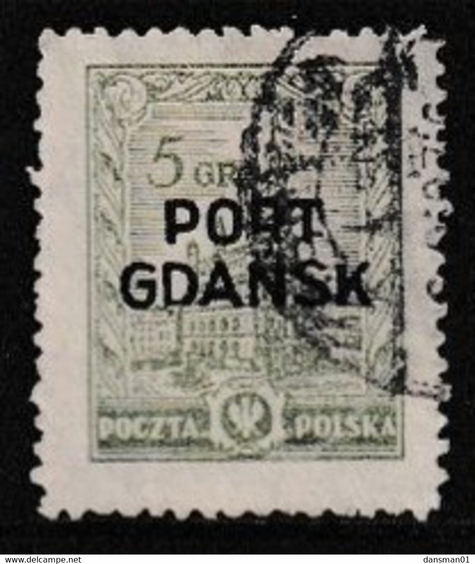 Port Gdansk 1926 Fi 12a Used Type I - Bezetting