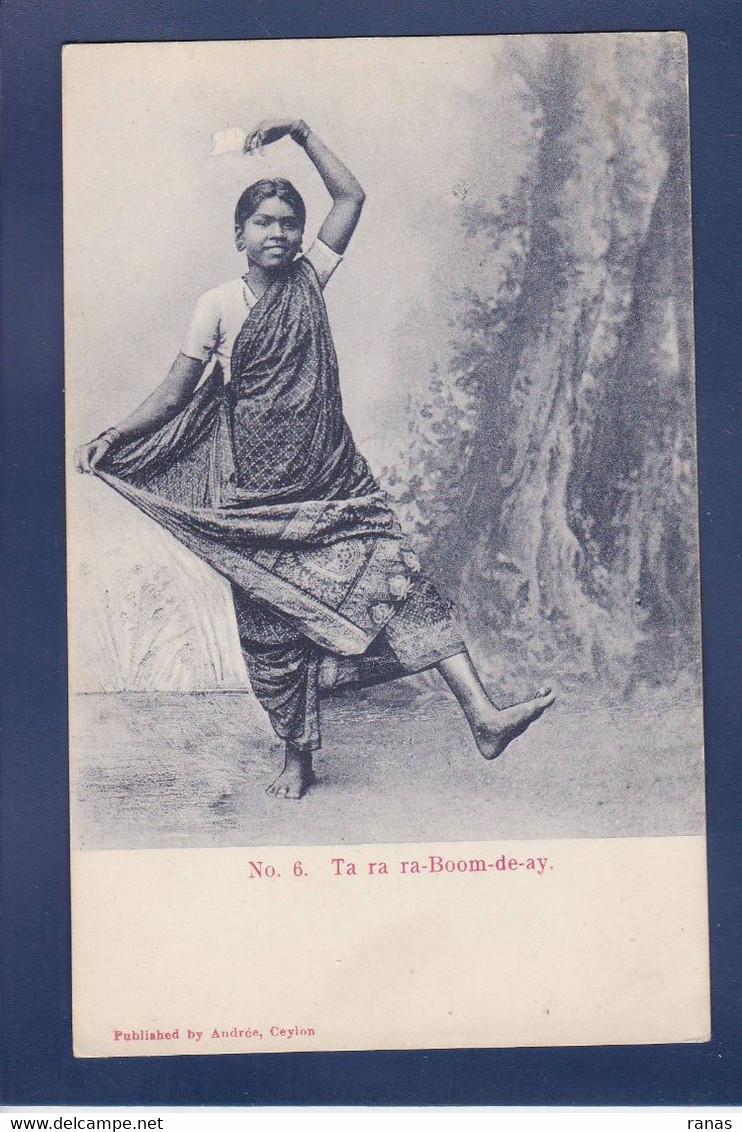 CPA Ceylon Femme Woman Ethnic Non Circulé Asie - Sri Lanka (Ceylon)