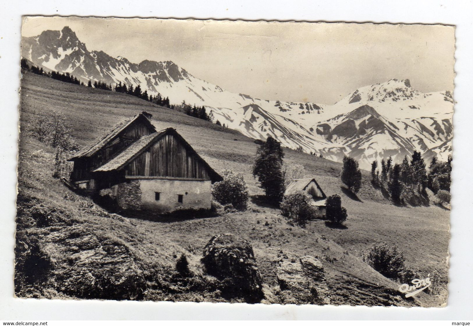 Cpsm N° 529 Paysages Alpestres Châlets En Montagne - Rhône-Alpes