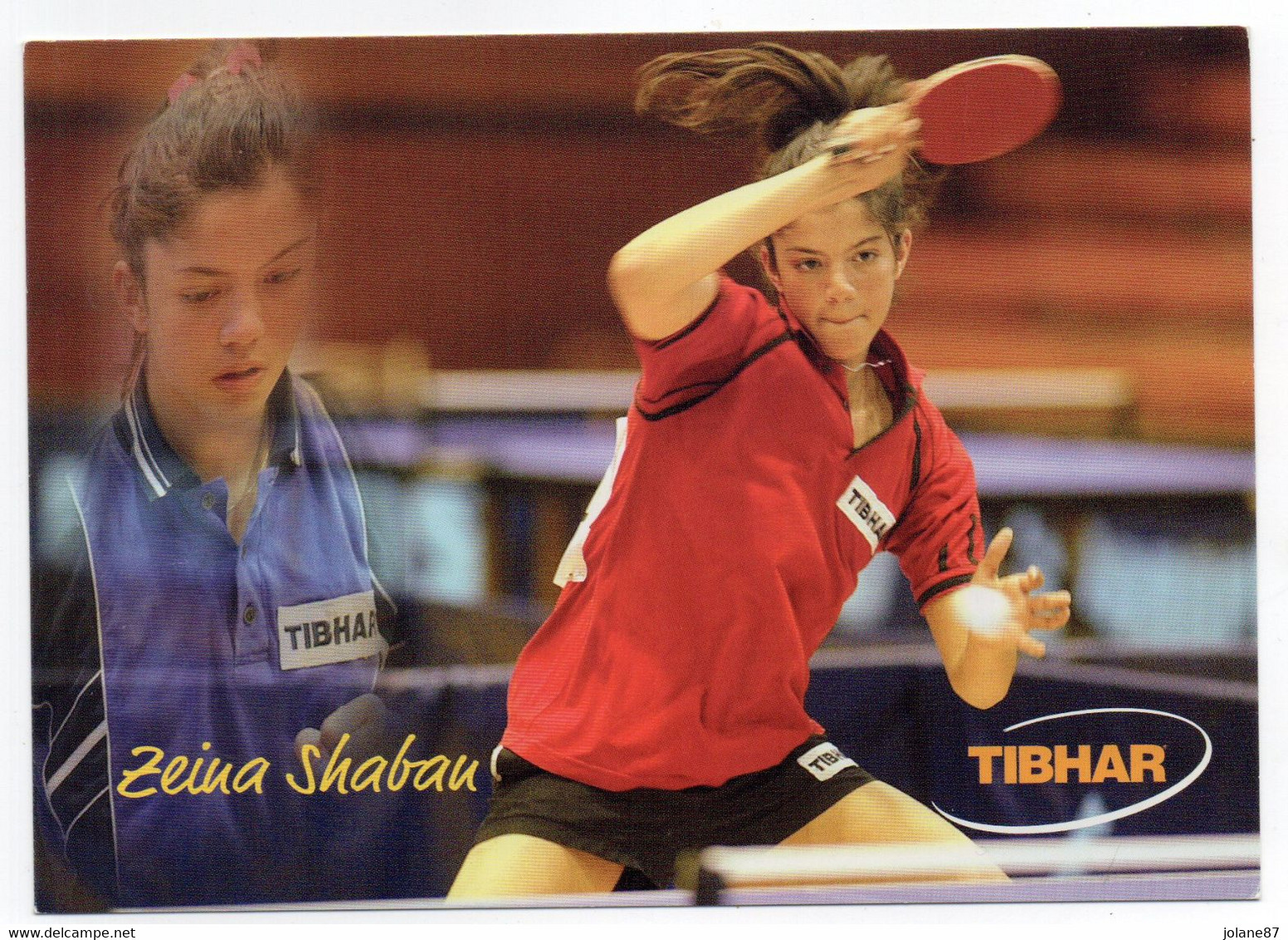 CPM    PING PONG TENNIS DE TABLE    -    ZEINA SHABAN - Tafeltennis