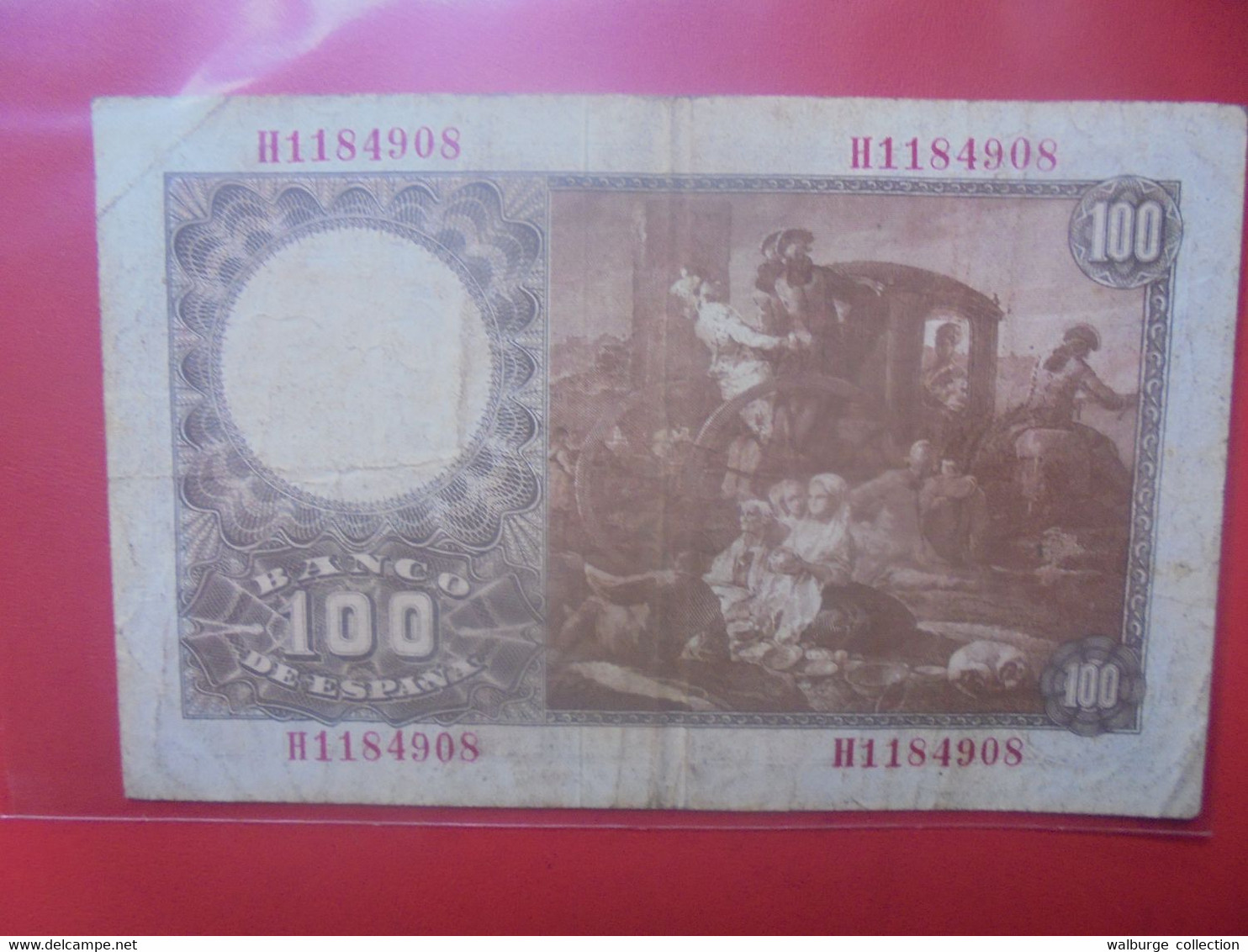 ESPAGNE 100 PESETAS 1948 Circuler (B.26) - 100 Pesetas