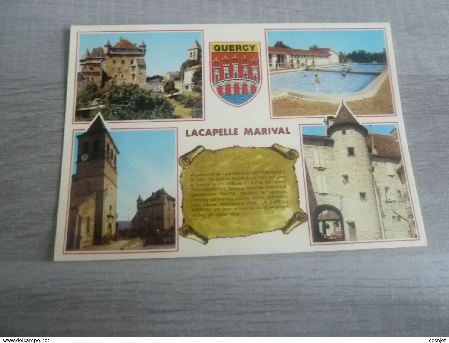 Lacapelle Marival - Multi-vues - Editions As-de-Coeur - Apa-Poux - Année 1990 - - Lacapelle Marival