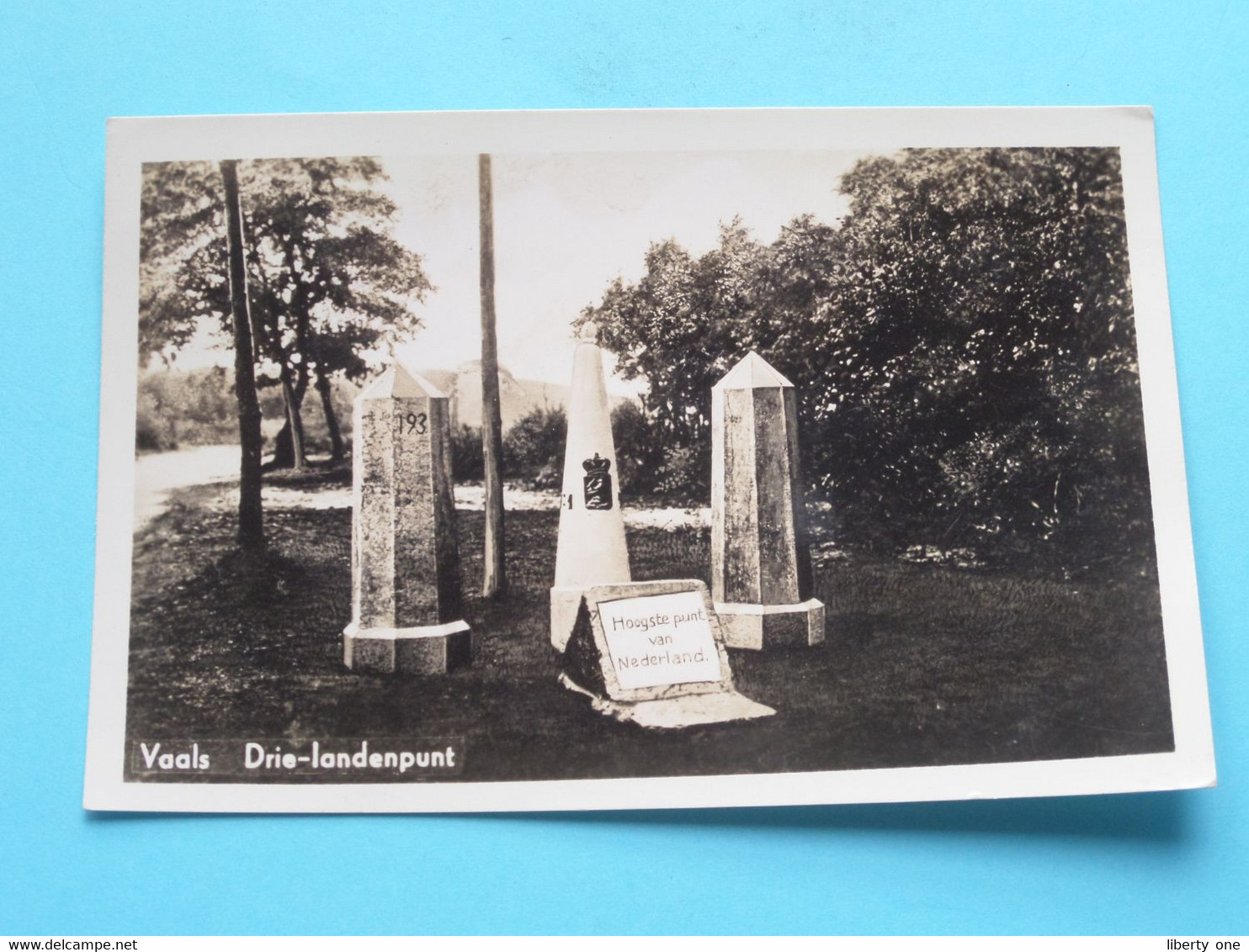 Drie-landenpunt VAALS ( Uitg. P H Frissen-van Lier ) 195? ( Zie Scan Voor DETAIL ) ! - Vaals