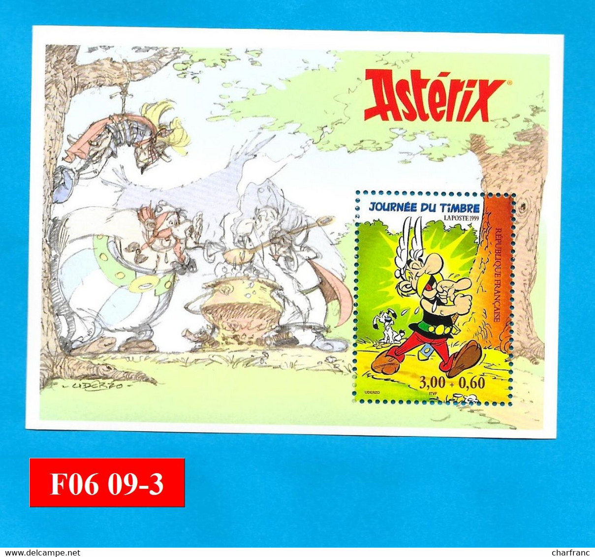 Bloc Feuillet N° 22  Journée Du Timbre  Astérix - 1999 - Nuovi