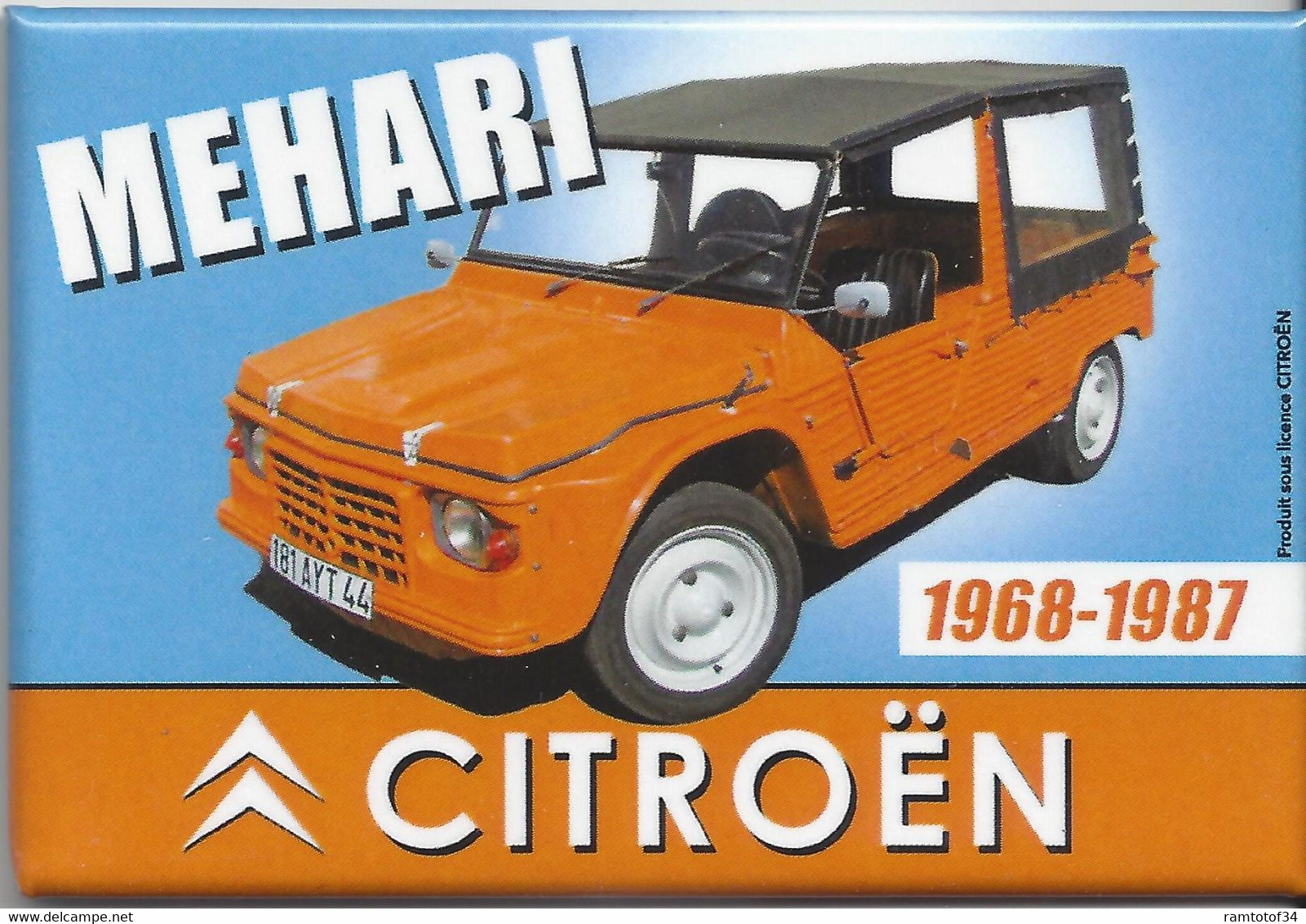 Magnet - La Mehari Citroën - Transport