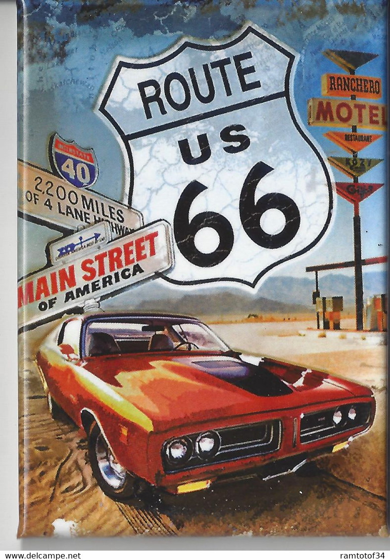 Magnet - La Route U.S 66 - Verkehr & Transport