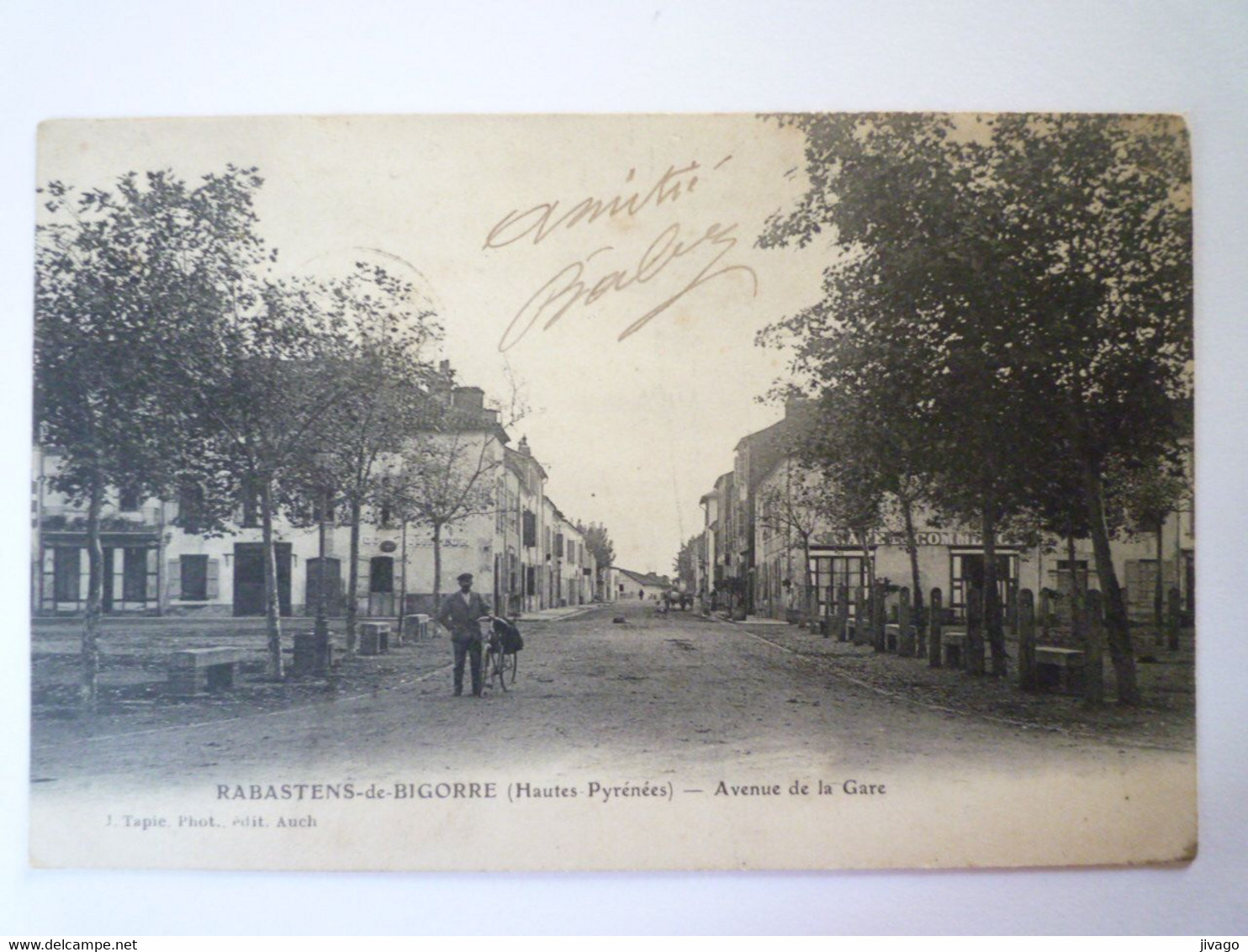 2022 - 737  RABASTENS-de-BIGORRE  (Hautes-Pyrénées)  :  Avenue De La GARE   XXX; - Rabastens De Bigorre