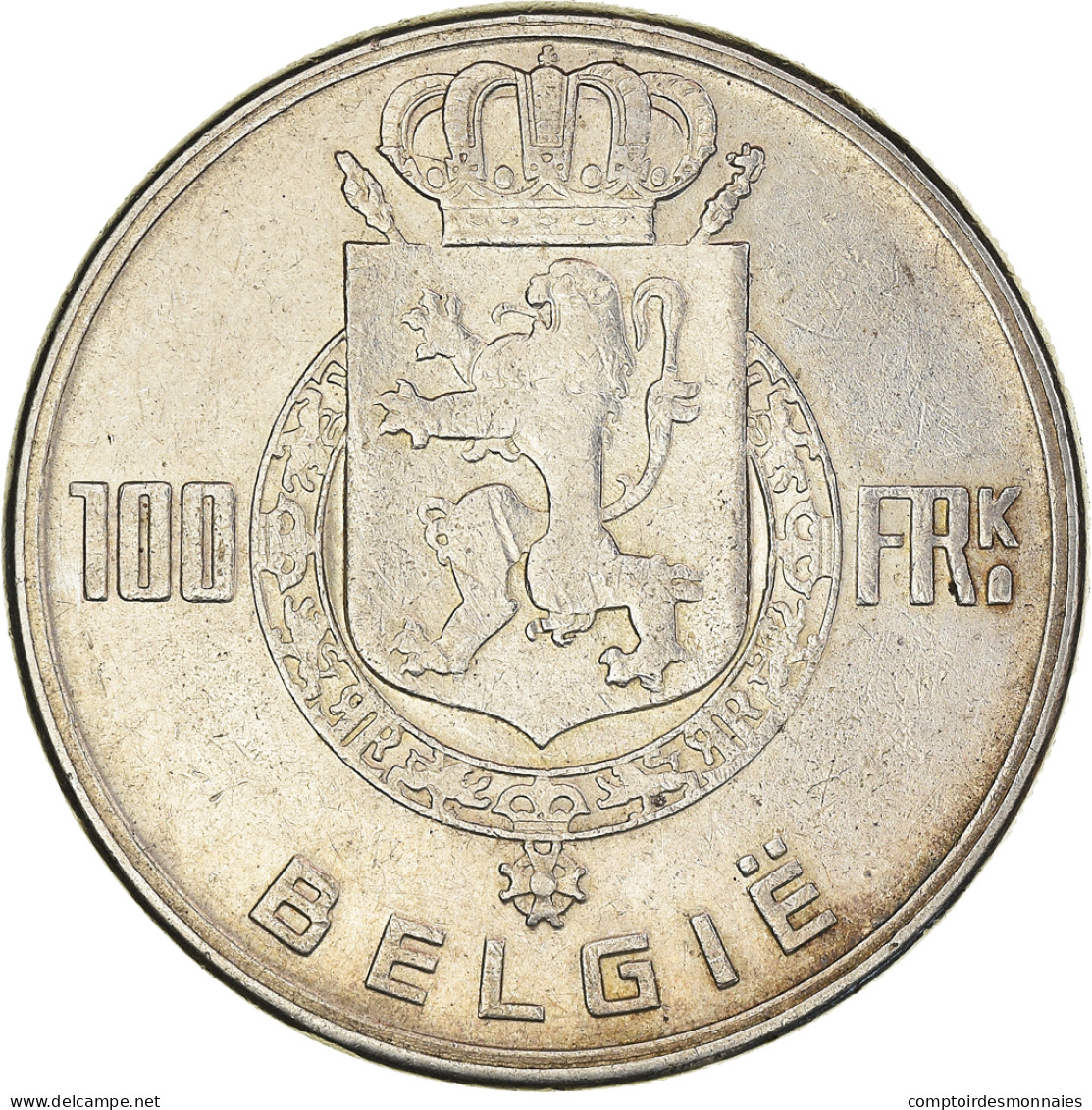 Monnaie, Belgique, Régence Prince Charles, 100 Francs, 100 Frank, 1949, TTB - 100 Franc