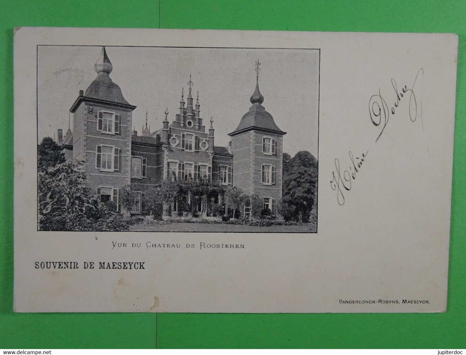 Souvenir De Maeseyck Vue Du Château De Roosteren - Maaseik