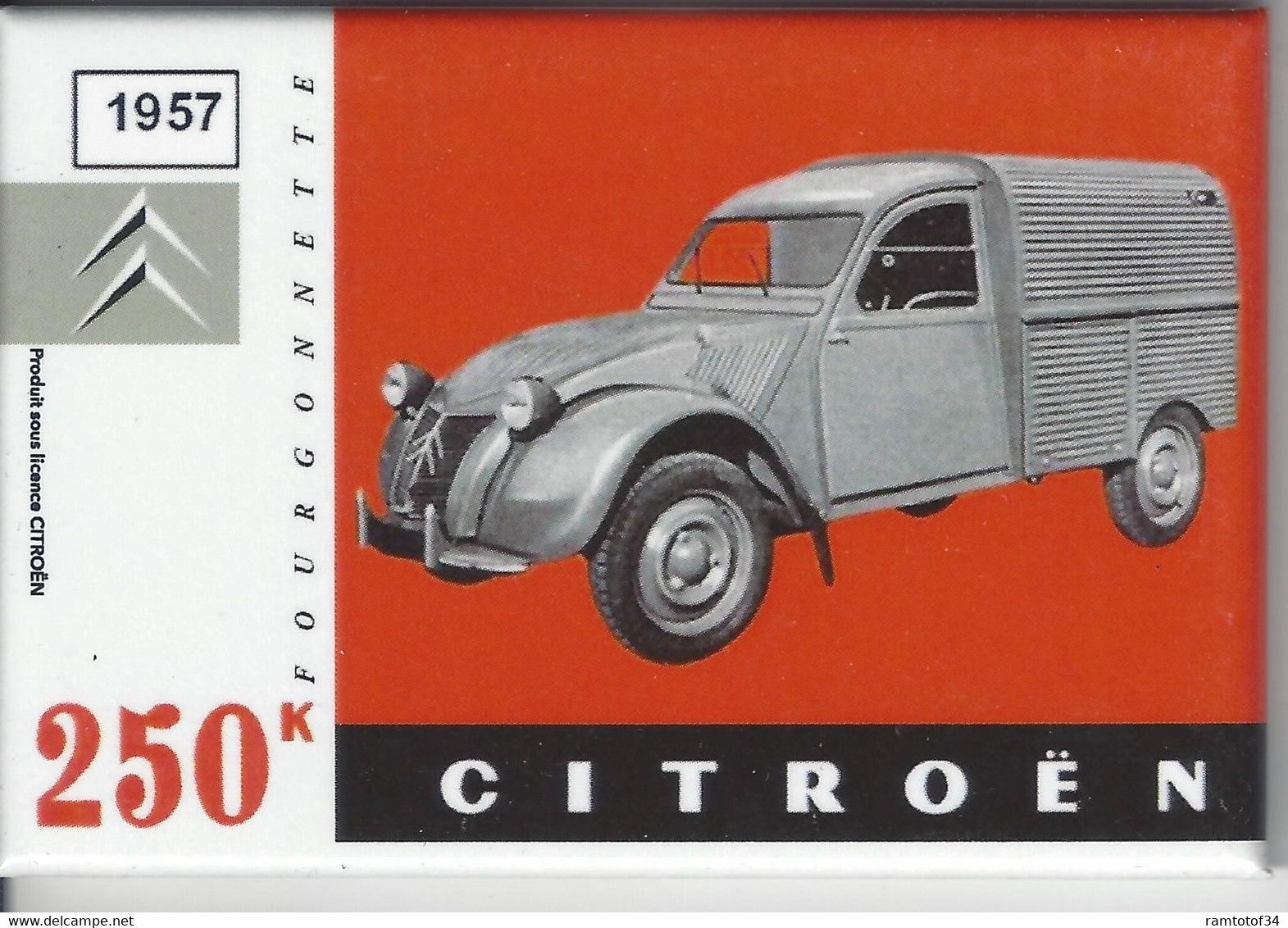 Magnet - Citroën - Fourgonnette De 1957 - Verkehr & Transport