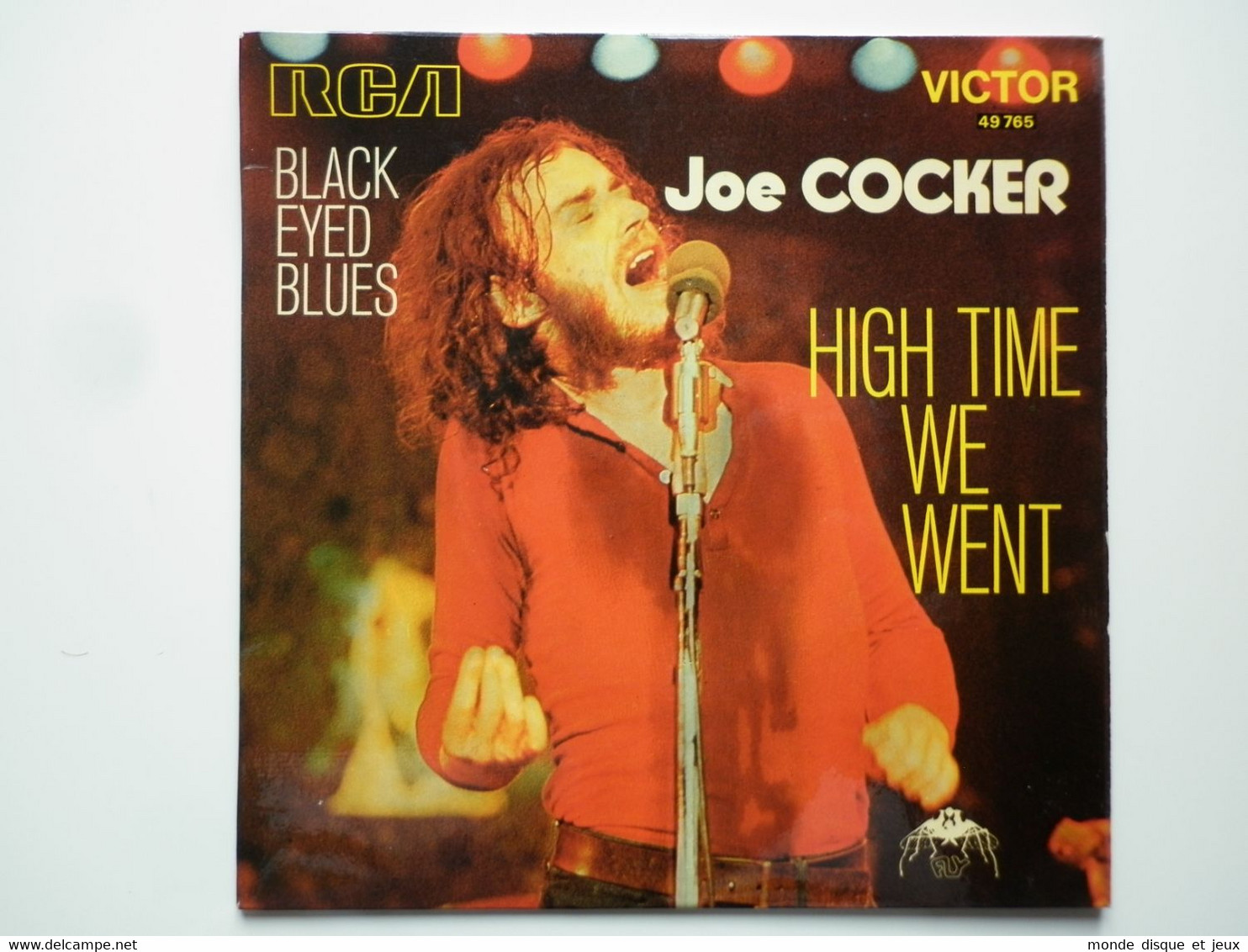 Joe Cocker 45Tours SP Vinyle Black Eyed Blues / High Time We Went Mint - 45 T - Maxi-Single