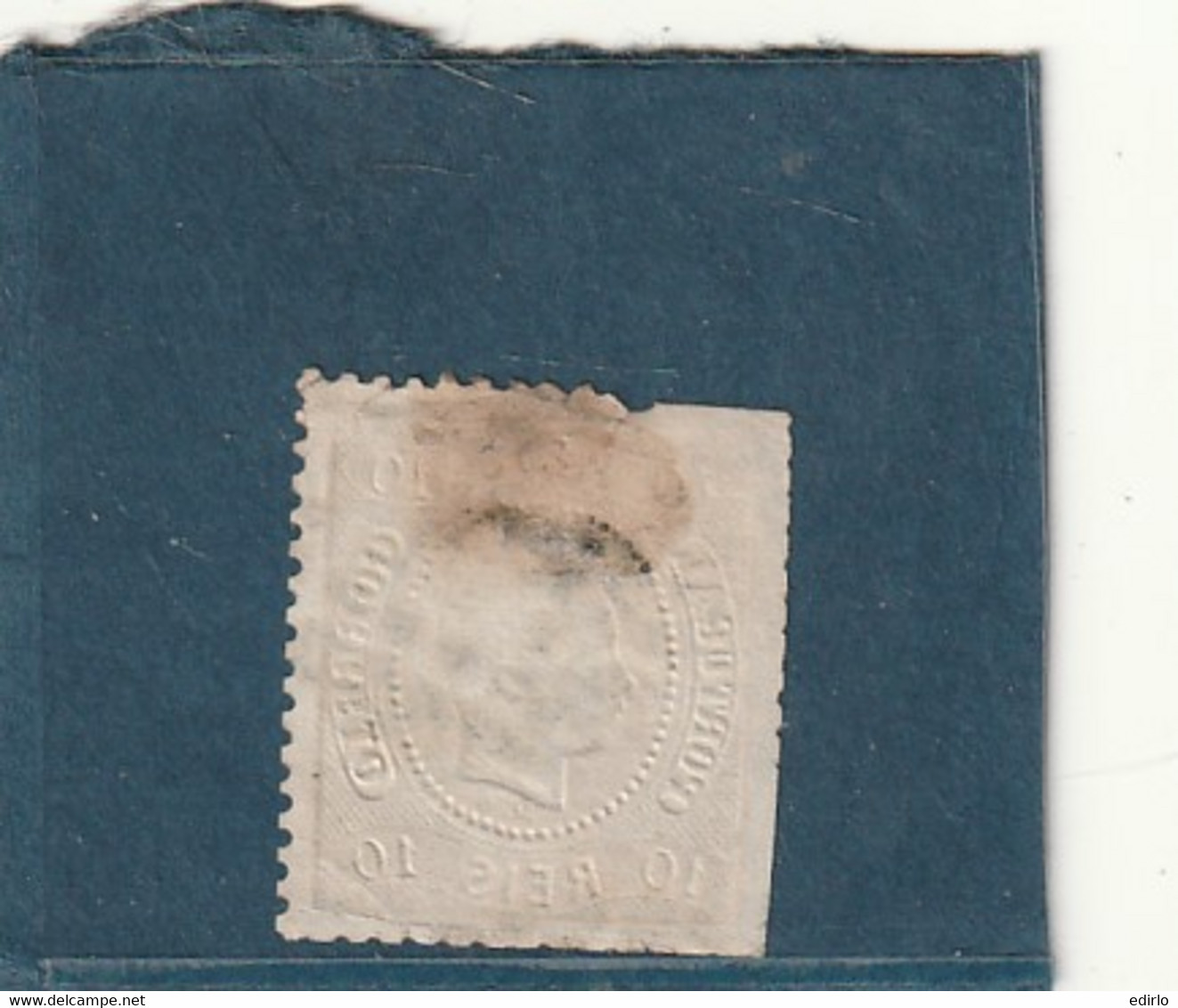 ///    PORTUGAL  ***  N° 10 Ocre Jaune  N° 135 Côte 135€   -   Petit Aminci - Used Stamps
