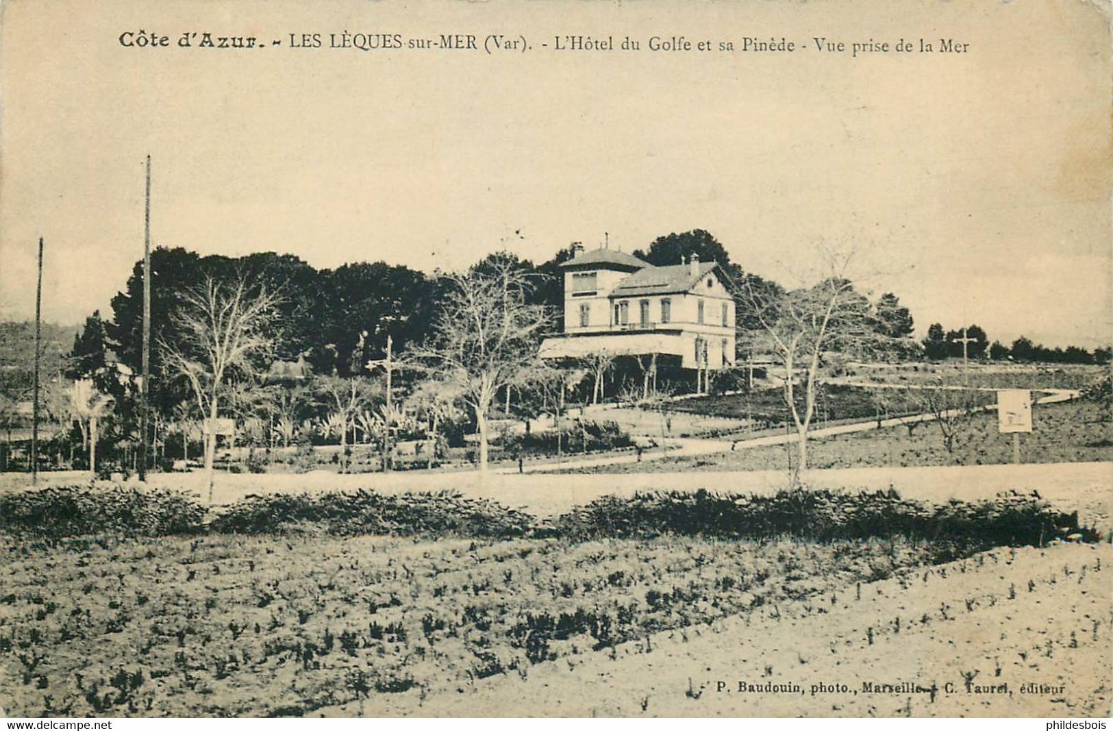 VAR  LES LECQUES Hotel Du Golfe Et Sa Pinede - Les Lecques