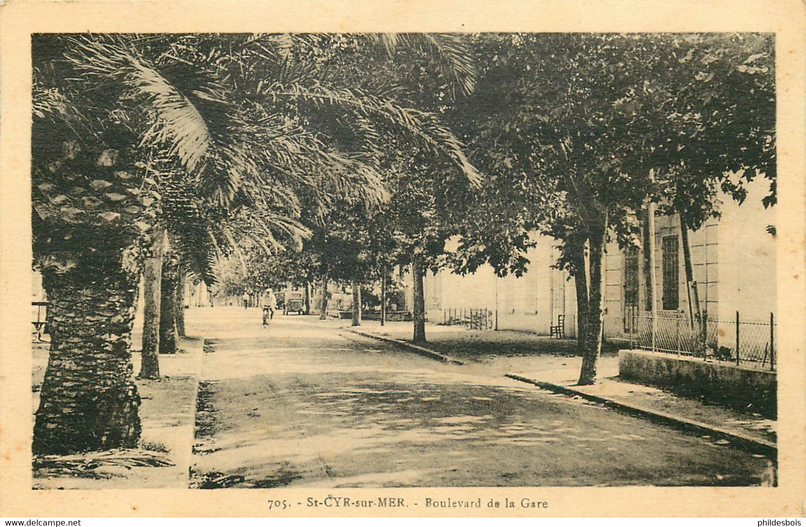 VAR  SAINT CYR SUR MER  Boulevard De La Gare - Saint-Cyr-sur-Mer