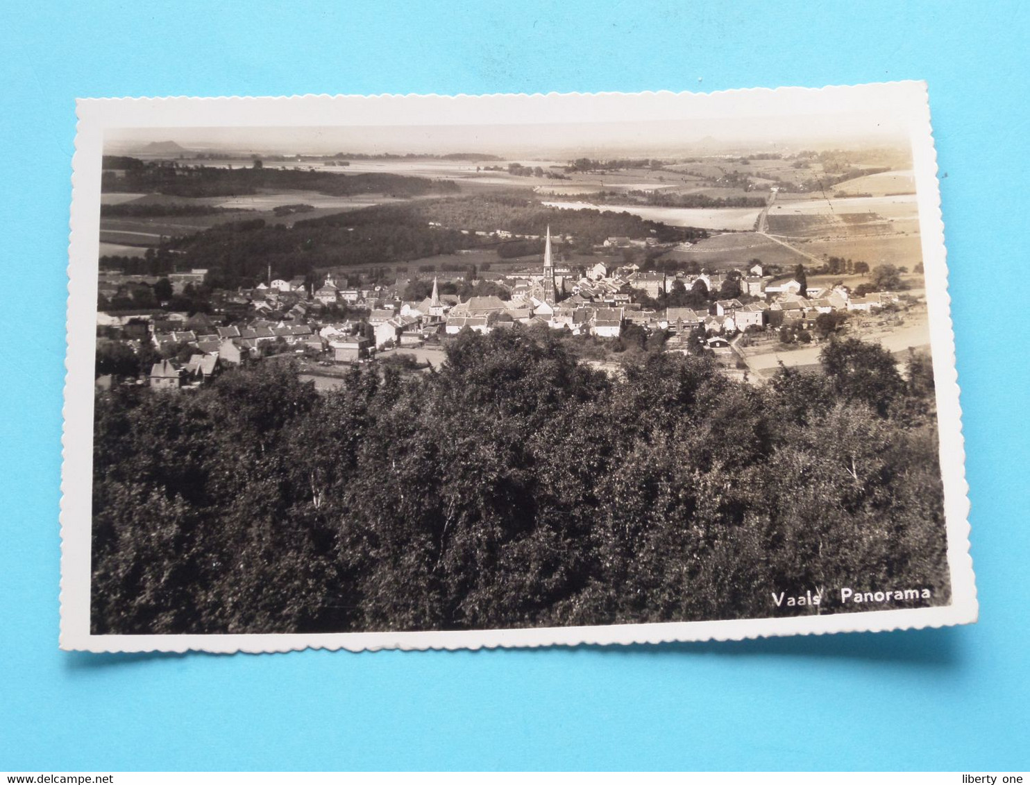 Panorama VAALS ( Uitg. Simons ) 1950 ( Zie Scan Voor DETAIL ) ! - Vaals