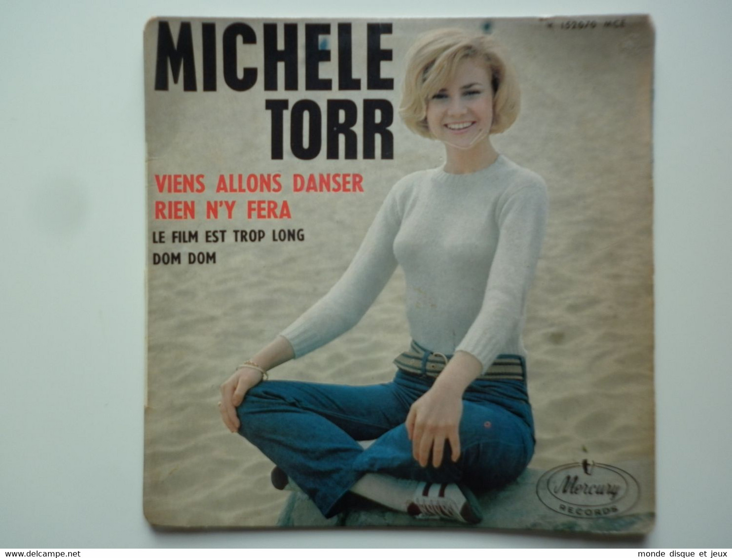 Michèle Torr 45Tours EP Vinyle Viens Allons Danser / Rien N'y Fera - 45 T - Maxi-Single