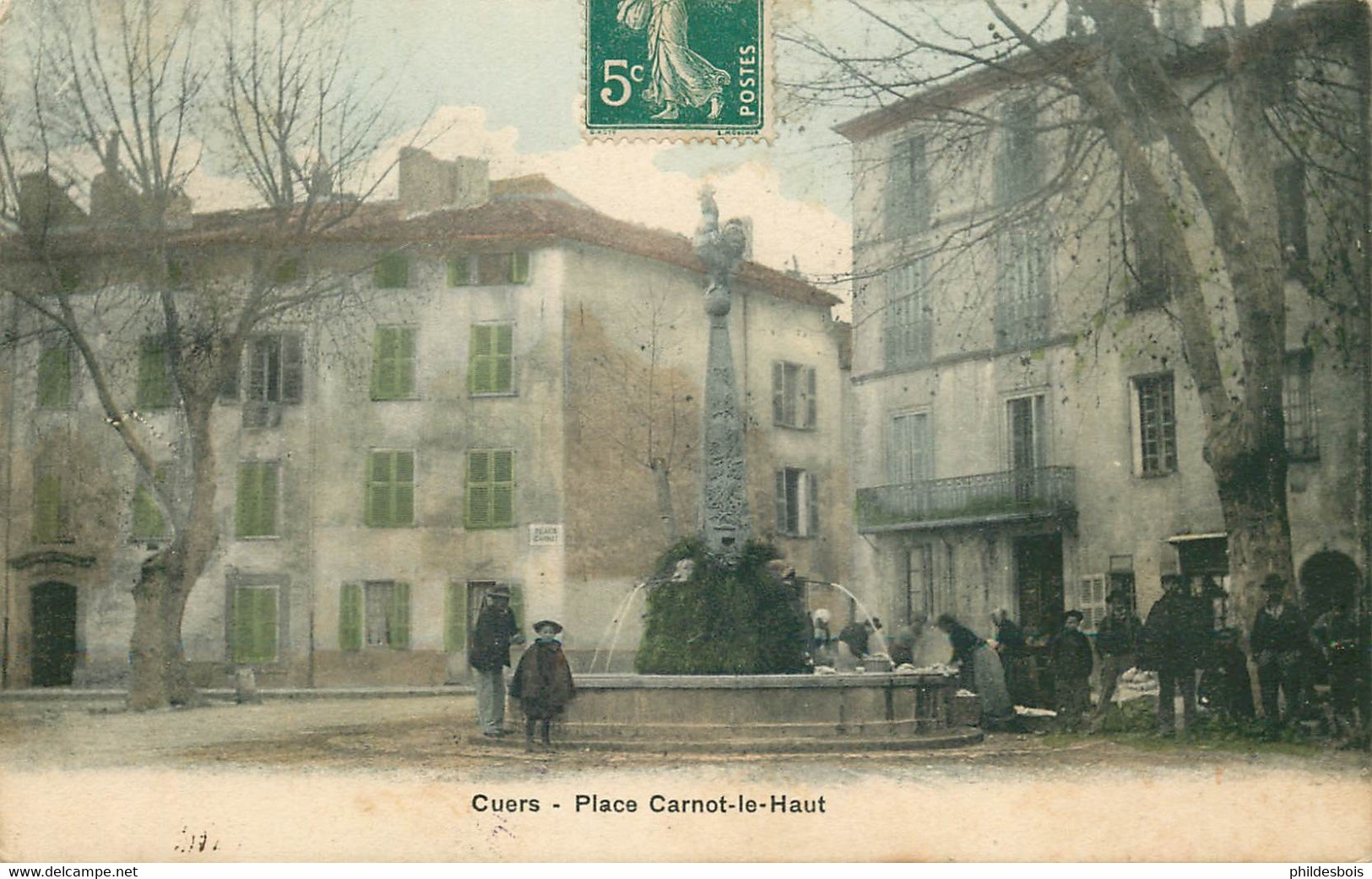 VAR  CUERS Place Carnot Le Haut - Cuers