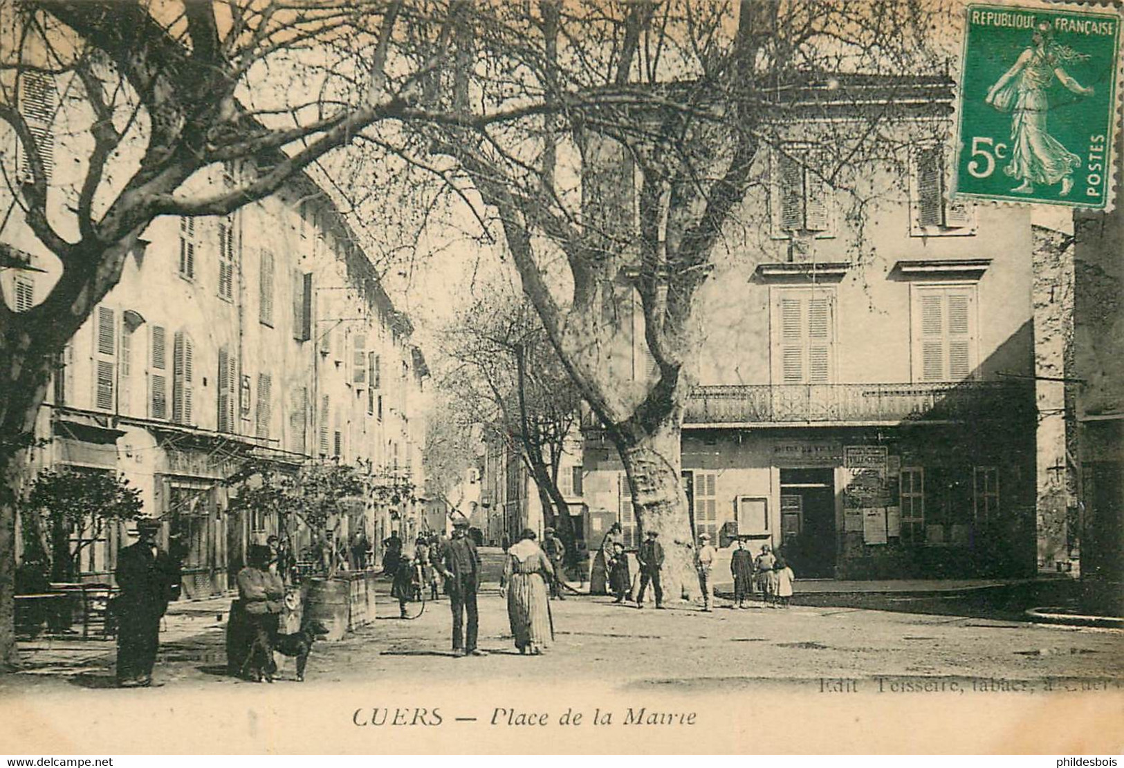 VAR  CUERS Place De La Mairie - Cuers