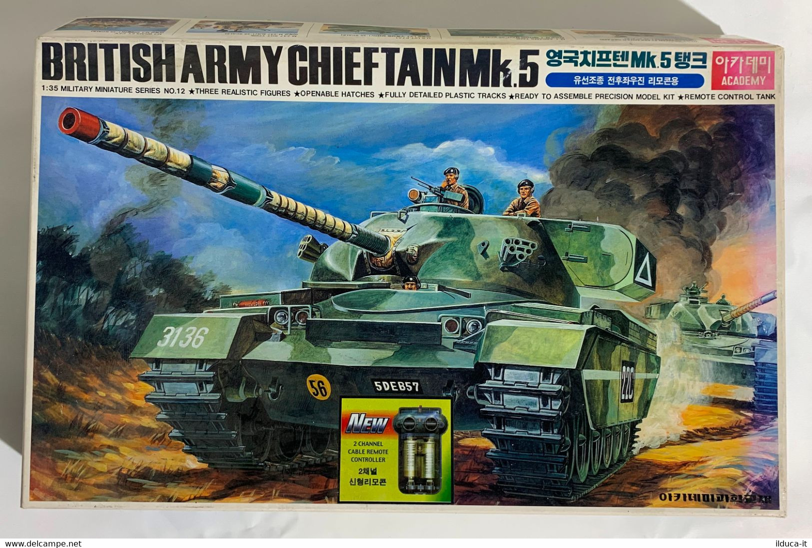 I103184 KIT MONTAGGIO Academy 1/35 - British Army Chieftain Mk.5 - Panzer