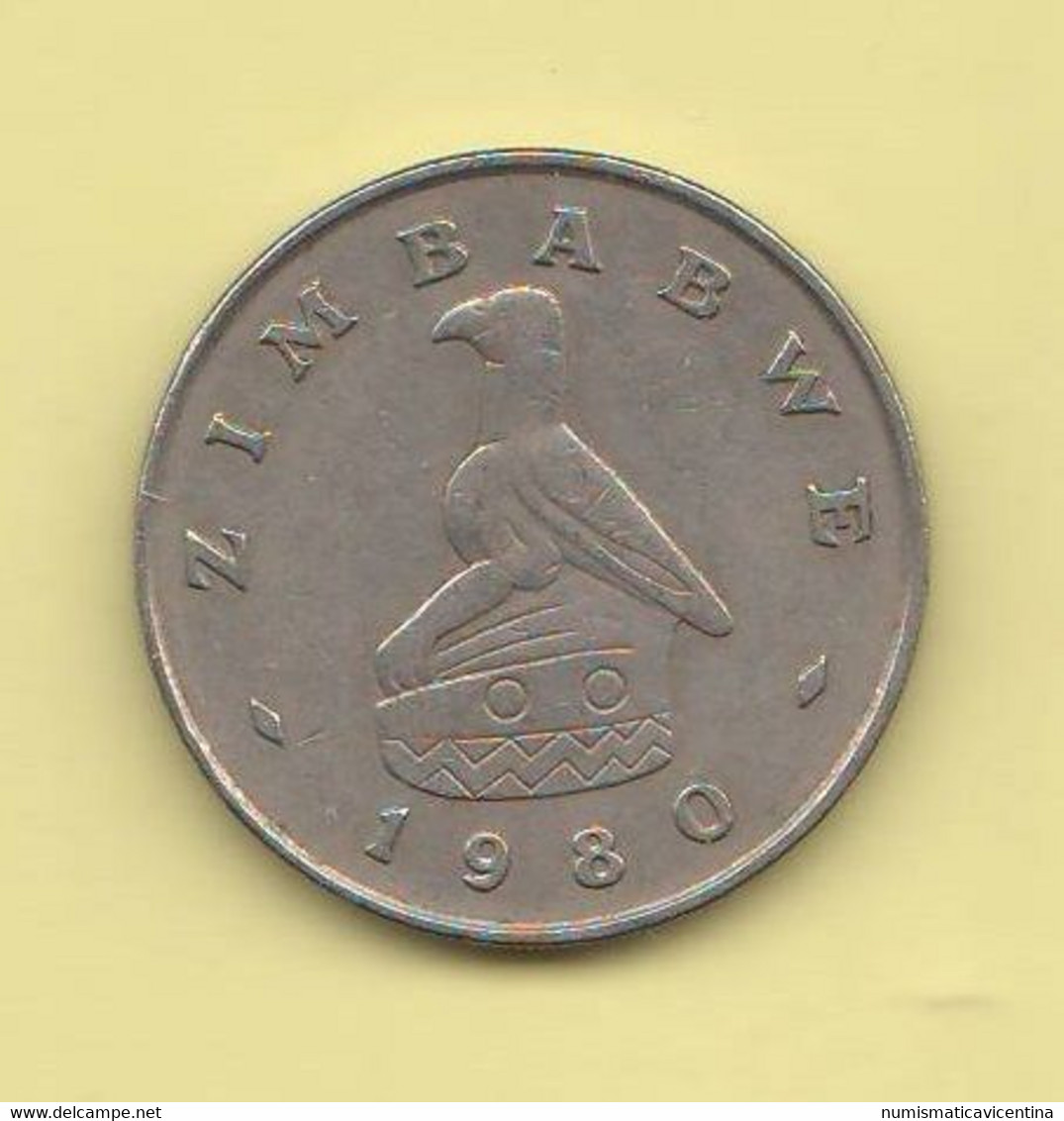 Zambia 1 Dollaro One $ 1980 Nickel Coin - Sambia