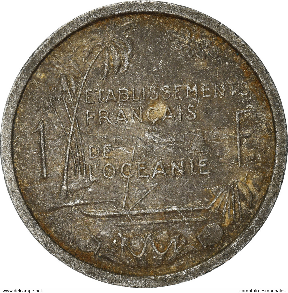 Monnaie, Polynésie Française, Franc, 1949 - Autres – Océanie