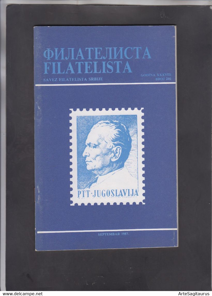 SERBIA, 1987, STAMP MAGAZINE "FILATELISTA", # 205, Post Zrenjanin,  + - Andere & Zonder Classificatie