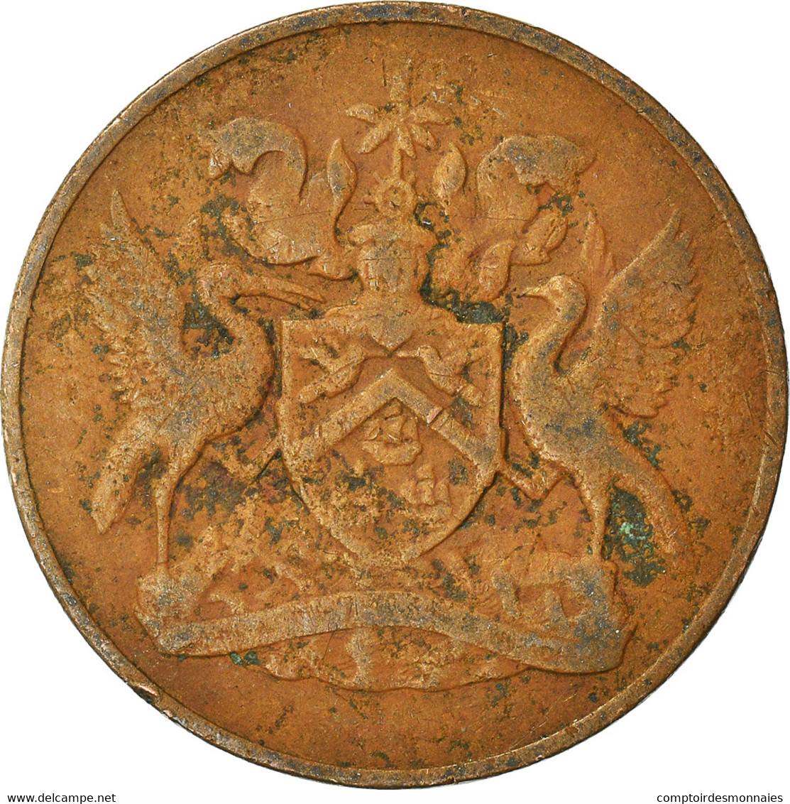 Monnaie, Trinité-et-Tobago, 5 Cents, 1966 - Trinidad Y Tobago