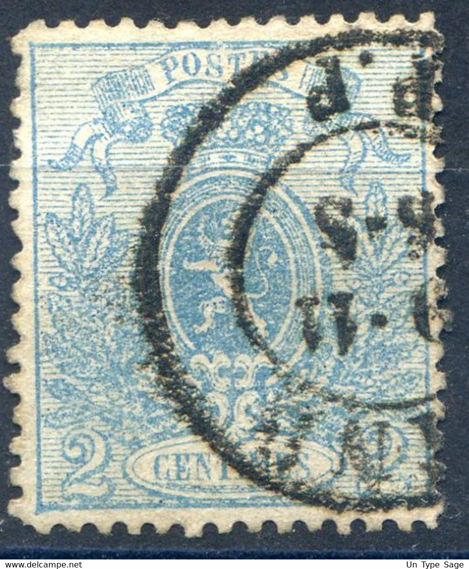 Belgique COB N°24 - Cachet GAND P.P - (F2112) - 1866-1867 Blasón