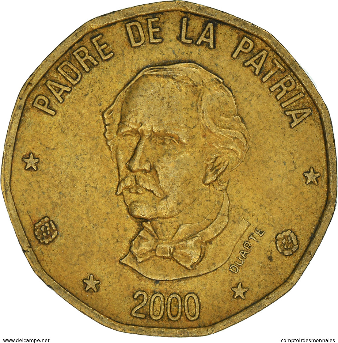 Monnaie, République Dominicaine, Peso, 2000 - Dominikanische Rep.