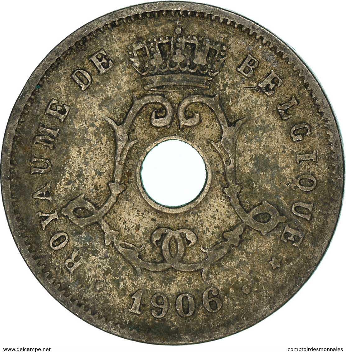 Monnaie, Belgique, 5 Centimes, 1906 - 5 Cents