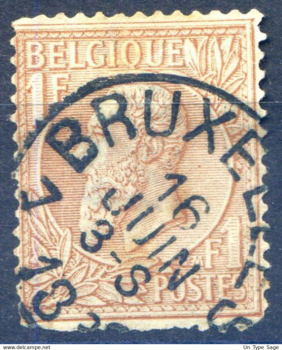 Belgique COB N°51 - Cachet BRUXELLES 7 - (F2089) - 1883 Léopold II