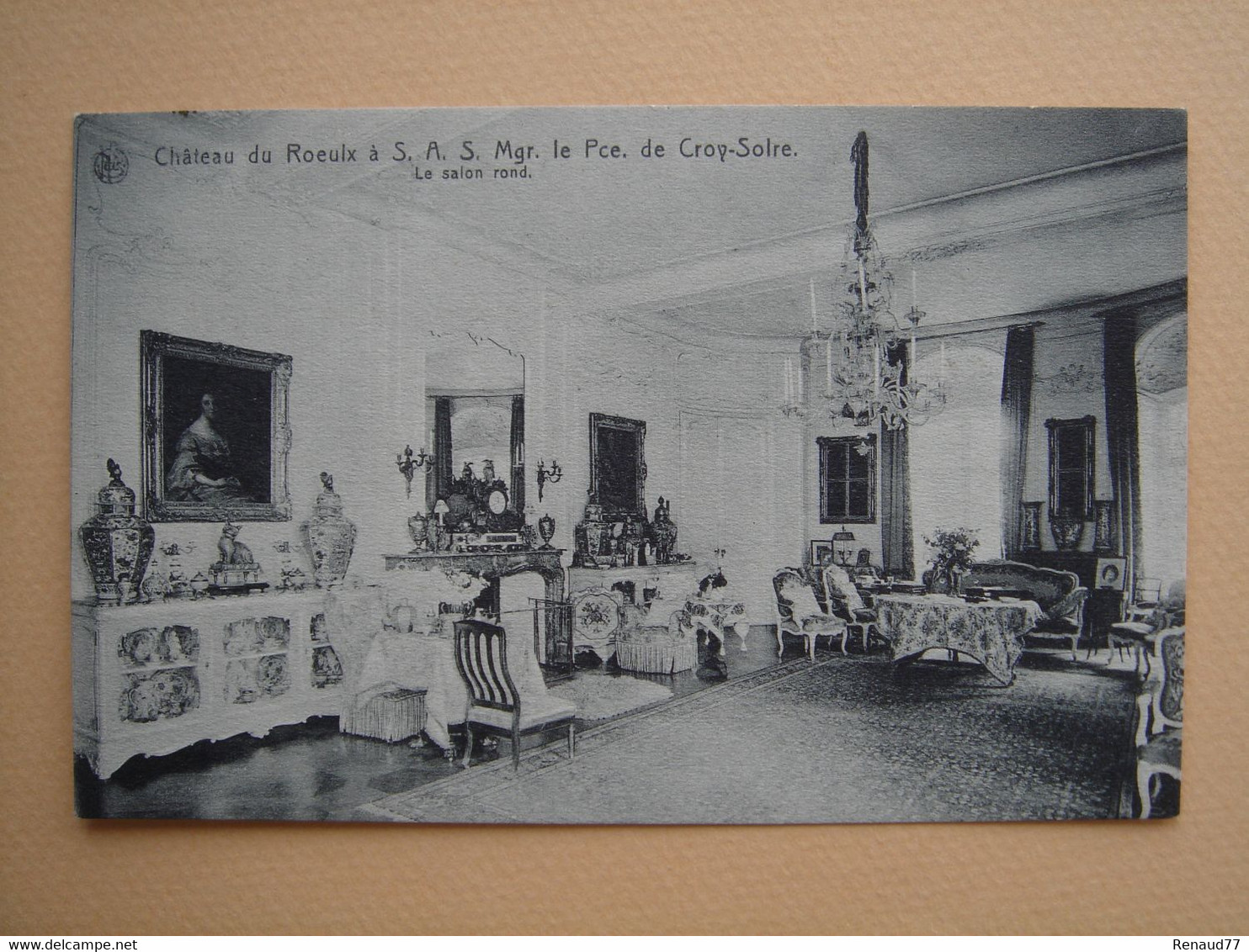Le Roeulx - Château - Le Salon Rond - Le Roeulx