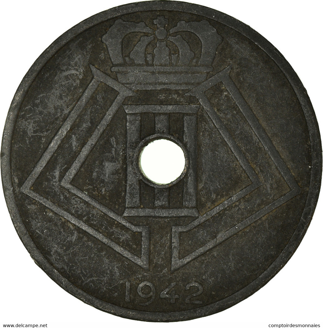 Monnaie, Belgique, 25 Centimes, 1942 - 25 Cent