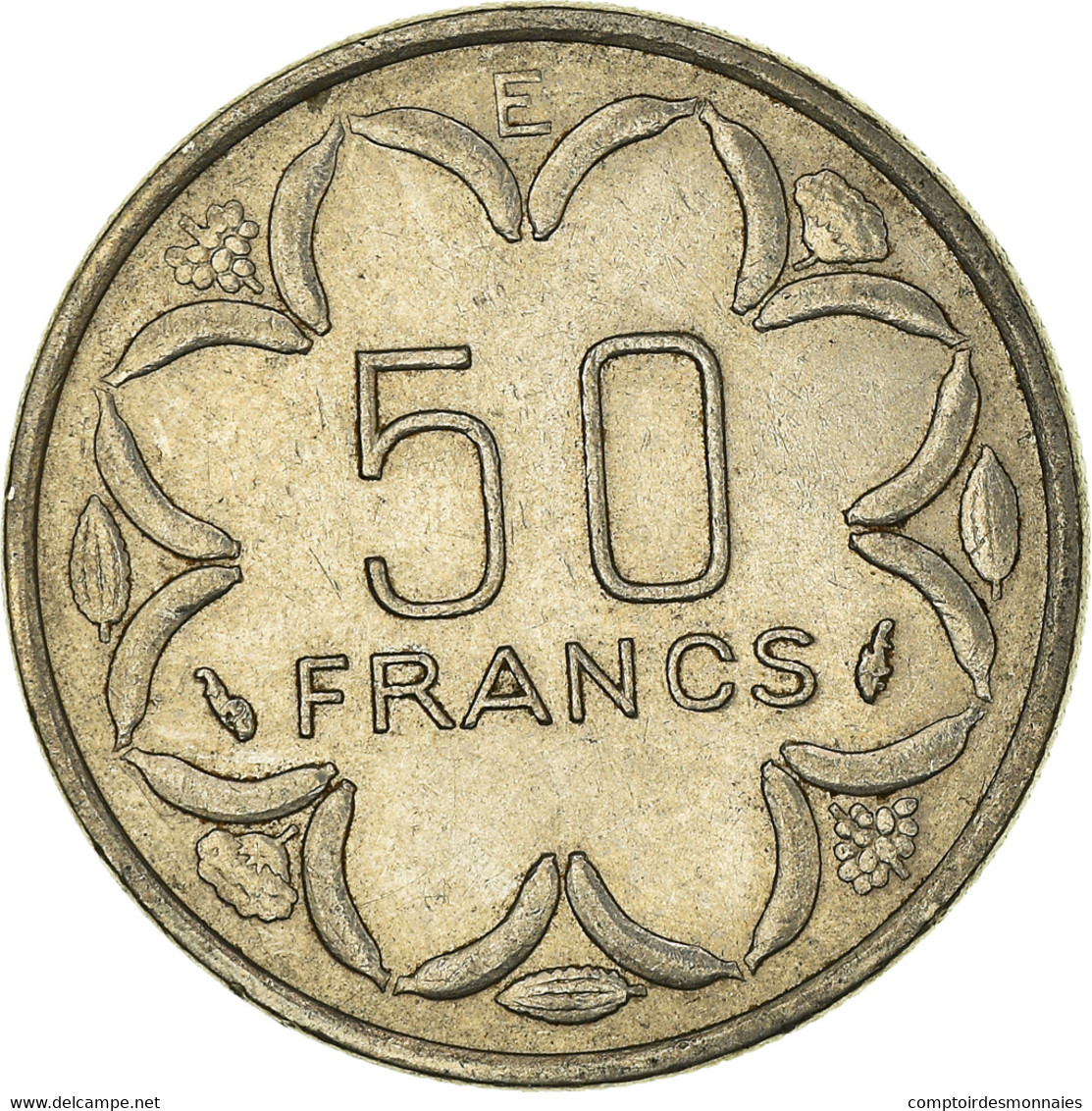 Monnaie, Communauté économique Des États De L'Afrique De L'Ouest, 50 Francs - Costa De Marfil