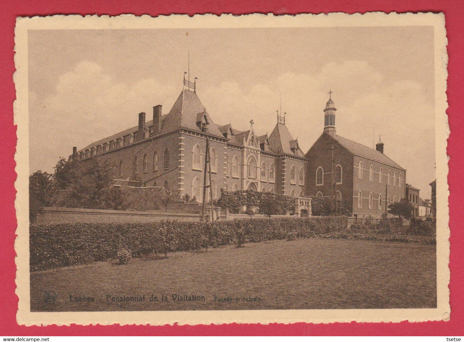 Lobbes - Pensionnat De La Visitation - Façade Principale ( Voir Verso ) - Lobbes