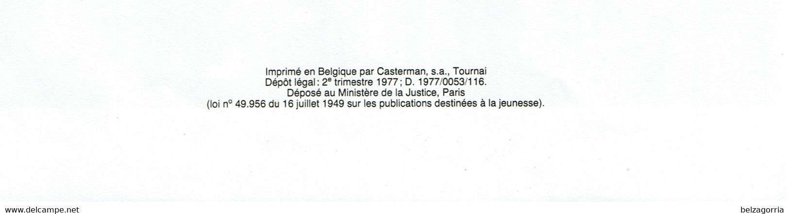 AKARI ET LE BISON BLANC   - N°2  -  DERIB + JOB  -    Casteman 1977 - VOIR SCAN - Yakari