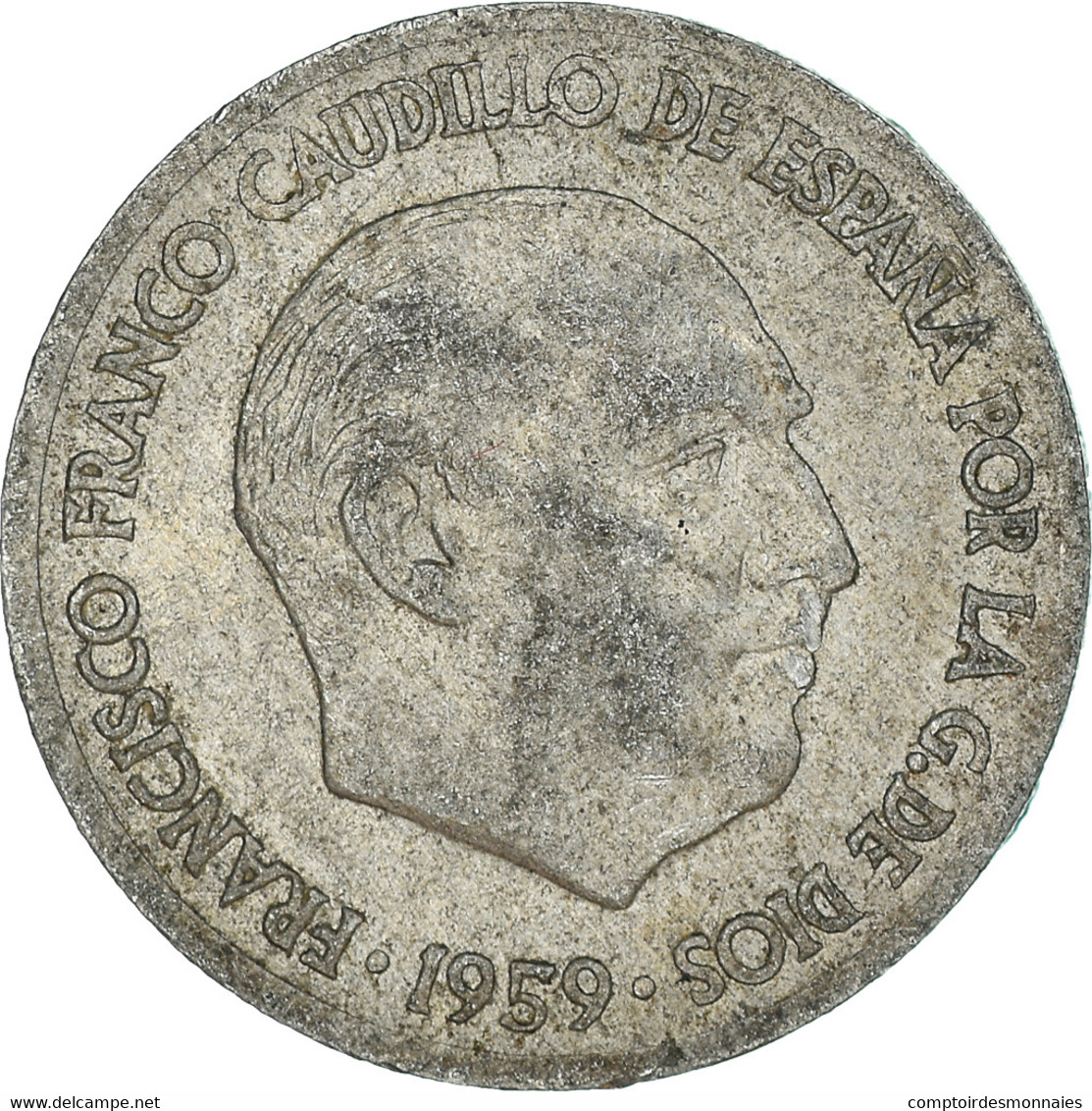 Monnaie, Espagne, 10 Centimos, 1959 - 10 Centesimi