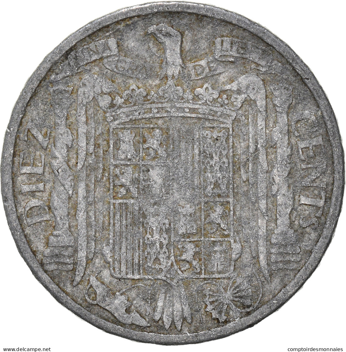 Monnaie, Espagne, 10 Centimos, 1941 - 10 Centiemen