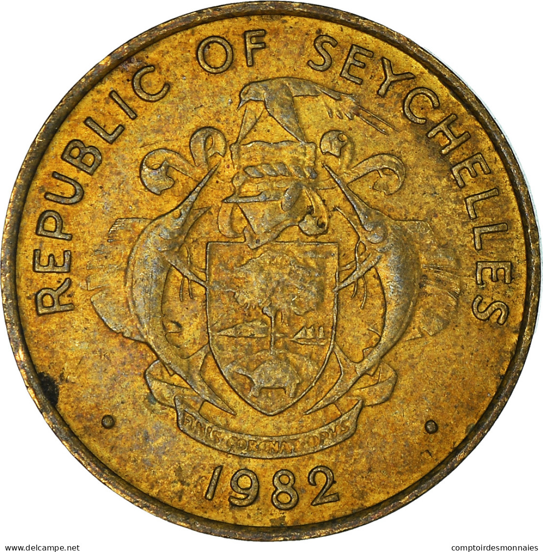 Monnaie, Seychelles, 5 Cents, 1982 - Seychellen