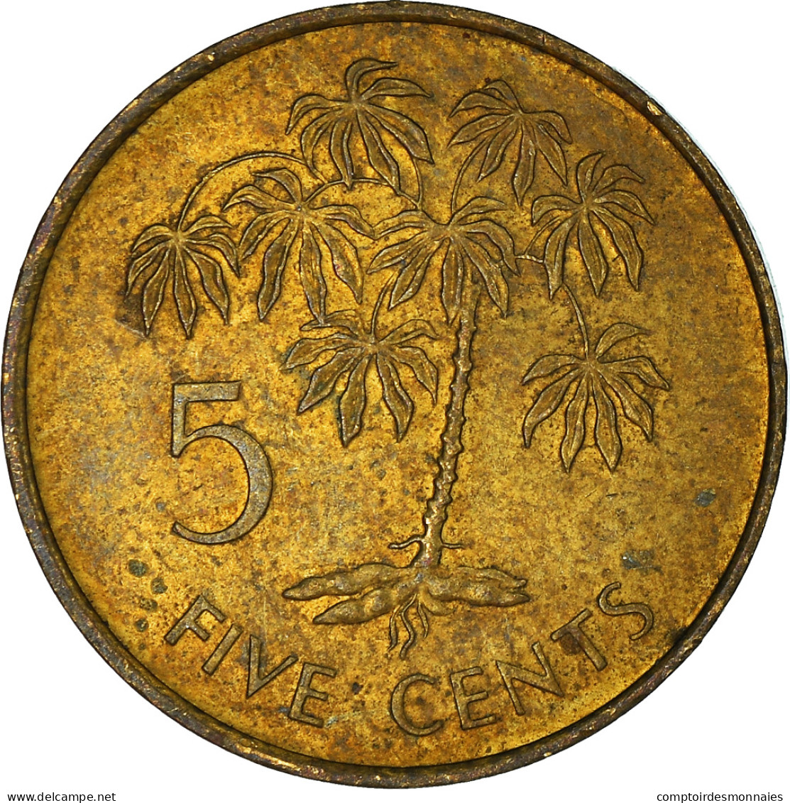 Monnaie, Seychelles, 5 Cents, 1982 - Seychellen