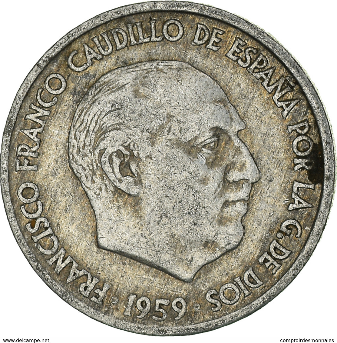 Monnaie, Espagne, 10 Centimos, 1959 - 10 Centimos