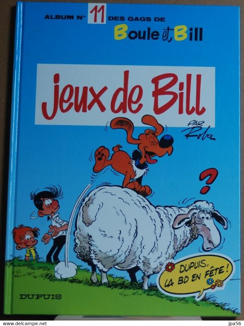 Boule Et Bill Jeux De Bill N° 11 - Roba - Dupuis - Boule Et Bill